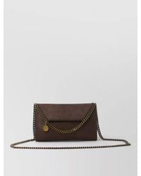 Stella McCartney - Falabella Chain Wallet Shoulder Clutch Bag - Lyst