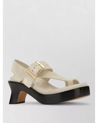 Loewe - Platform Sandals Open Toe Design - Lyst
