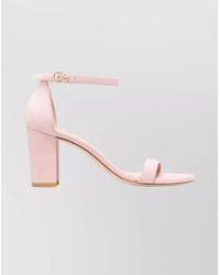Stuart Weitzman - Suede Leather Sandals - Lyst