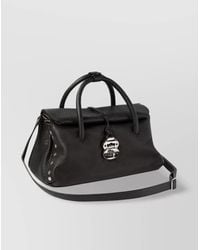 Zanellato - Shoulder Bags With Detachable Strap And Studded Texture - Lyst