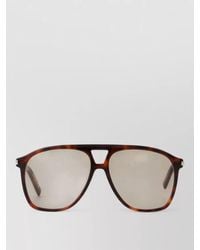 Saint Laurent - Sl 596 Dune Pilot Acetate Sunglasses - Lyst