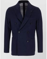 Lardini - Jacket And Gilet Double Breasted Buttons - Lyst