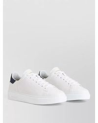 Woolrich - Leather Low-Top Sneakers - Lyst