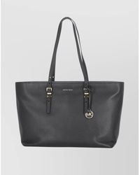 MICHAEL Michael Kors - Leather Shoulder Bag Featuring Adjustable Handles - Lyst