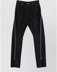 Rick Owens - Cotton Relaxed-Fit Straight-Leg Trousers - Lyst