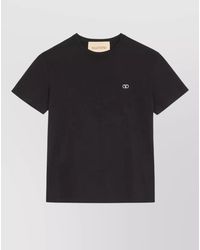 Valentino - Jersey T Shirt Crew Neck Short Sleeves - Lyst