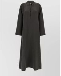 The Row - 'Millen' Dress Long Sleeves Maxi Length - Lyst