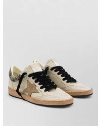 Golden Goose - Leather Ball Star Low-Top Sneakers - Lyst
