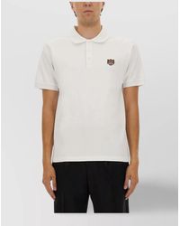 KENZO - Polo Shirt With Short Sleeves And Collar - Lyst