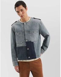 1989 STUDIO - Denim Jacket With Patches - Lyst