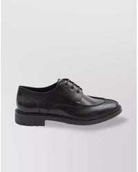 Saint Laurent - Leather Lino Derby Shoes - Lyst