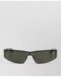 McQueen - Stile Duemila Sunglasses Rectangular Frame Metal - Lyst