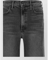 Mother - Denim High-Rise Flared Wide-Leg Jeans - Lyst