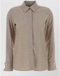 Max Mara - Cashmere Shirt - Lyst