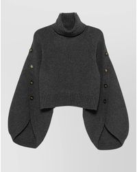 Zimmermann - Wool Ribbed Fitted Jacket - Lyst
