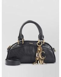 Chloé - Bowling Small Leather Shoulder Bag - Lyst