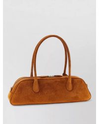 Magda Butrym - Na Suede Shoulder Bag - Lyst