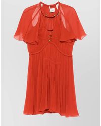 Isabel Marant - Embellished Dress With V-Neck And Keyhole - Lyst