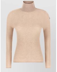 Moncler - Wool Ribbed Turtleneck Sweater - Lyst