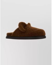 Fendi - Shearling Slippers - Lyst