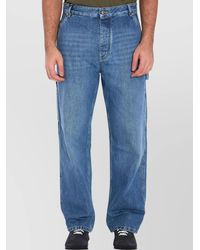 Bottega Veneta - Denim Loose-Fit Cargo Jeans - Lyst