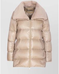 Herno - Long Padded Jacket High Collar - Lyst