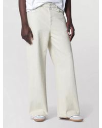 A.P.C. - Wideleg Light Bleached Jeans - Lyst