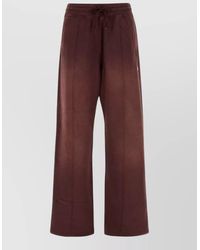 Golden Goose - Cotton Joggers Back Pocket Side Pockets Wide Leg - Lyst