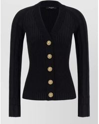 Balmain - Short Cardigan - Lyst