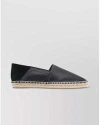 Castañer - Leather Espadrilles With Braided Raffia Sole - Lyst
