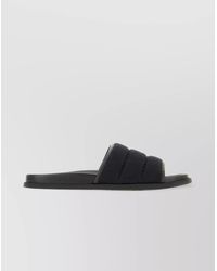 Gucci - Quilted Strap Flat Sole Open Toe Slippers - Lyst