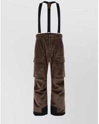 Moncler - Corduroy Padded Ski Overalls - Lyst