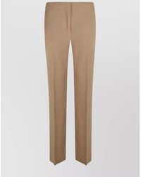 Max Mara - Tailored Trousers With Back Pockets And Belt Loops - Lyst