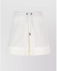 Brunello Cucinelli - 'Elastic Waistband Track Panel Shorts' - Lyst