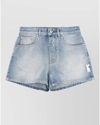 Off-White c/o Virgil Abloh - Doll Regular Fit Shorts Belt Loops - Lyst