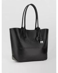 Hogan - Address Medium Leather Shopping Tote Bag - Lyst
