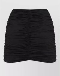 LaRevêche - Lillibet Skirt Floral Ruched Mini Design - Lyst