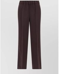 Alberto Biani - Wide-Leg Straight-Leg Trousers - Lyst
