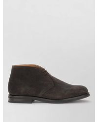 Church's - Suede Leather Ankle Boots - Lyst