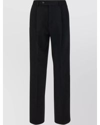 Sportmax - Trousers Wool Blend Front Pleats - Lyst