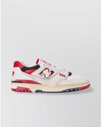 New Balance - Leather Panelled Low-Top Sneakers - Lyst
