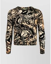 Aries - Mesh Logo Long-Sleeve Top - Lyst