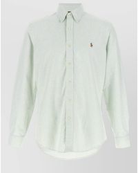 Polo Ralph Lauren - Striped Long-Sleeve Button-Down Shirt - Lyst