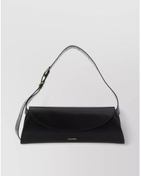 Jil Sander - Cannolo Large Leather Shoulder Bag - Lyst