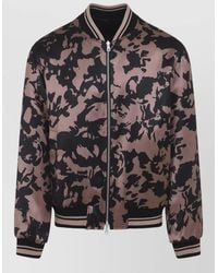 Dries Van Noten - Floral-Print Reversible Bomber Jacket - Lyst