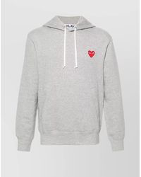 Comme des Garçons - Logo Cotton Hoodie - Lyst