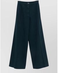 forte_forte - Cotton Wide-Leg Trousers - Lyst