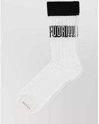 Gucci - Stretch Cotton Blend Socks - Lyst