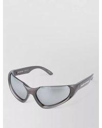Balenciaga - Sunglasses Bb0202S 002 Curved Frame - Lyst