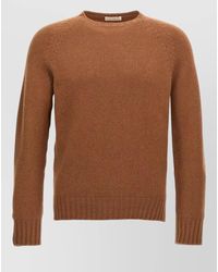 Ma'ry'ya - Knit Top Raglan Sleeves Ribbed Cuffs Hem - Lyst